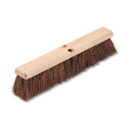 Pinpoint 18 in. Floor Brush Head with 3.25 in. Natural Palmyra Fiber PI3109923
